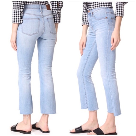 Madewell Denim - Madewell Light Wash Cali Demi-Boot Jeans, Size 31